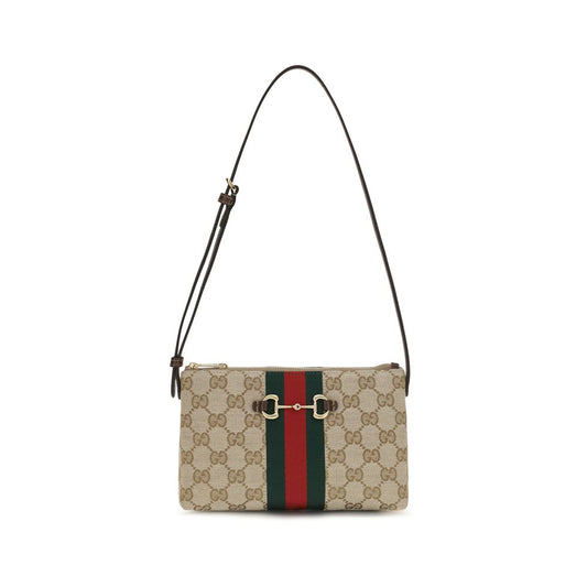 Gucci Beige Polyester Shoulder Bag