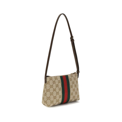 Gucci Beige Polyester Shoulder Bag