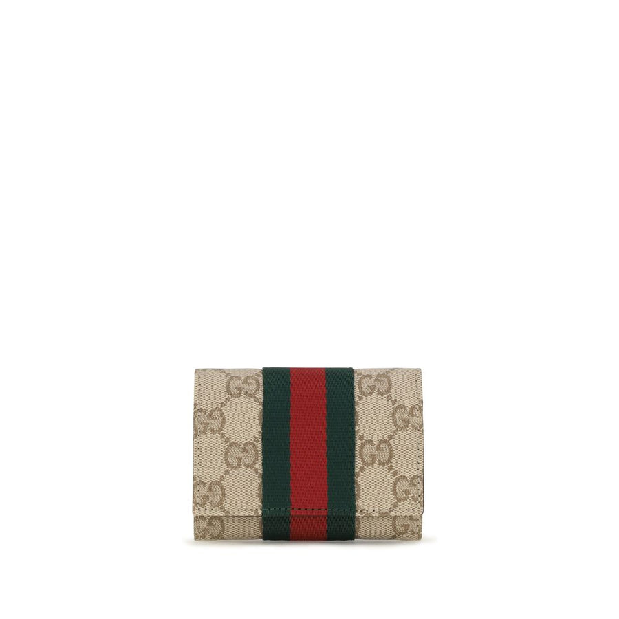 Gucci Beige Cotton Wallet