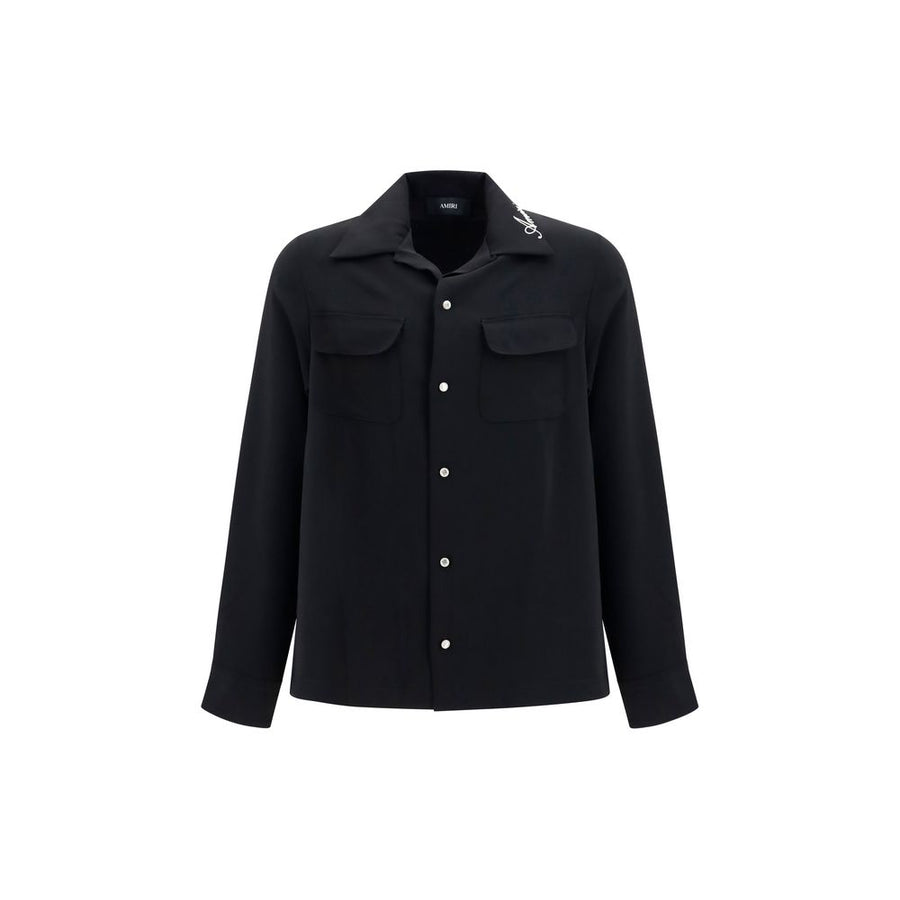 Amiri Black Polyester Shirt