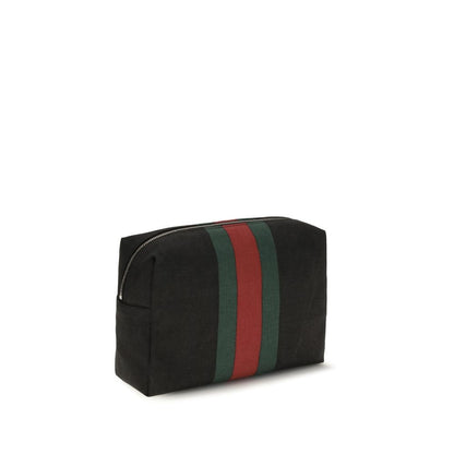 Gucci Black Cotton Handbag