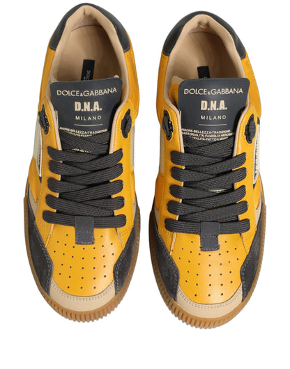 Dolce & Gabbana Multicolor MIAMI Low Top Sneakers Shoes