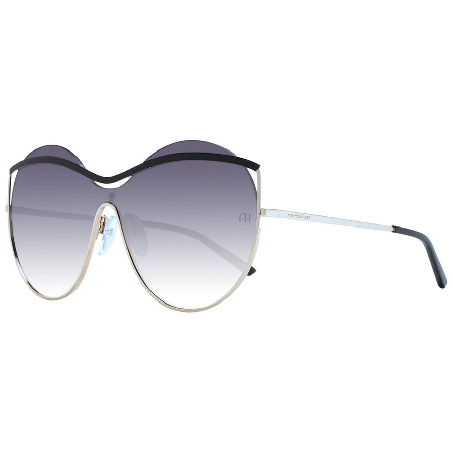 Ana Hickmann Black Metal Sunglasses