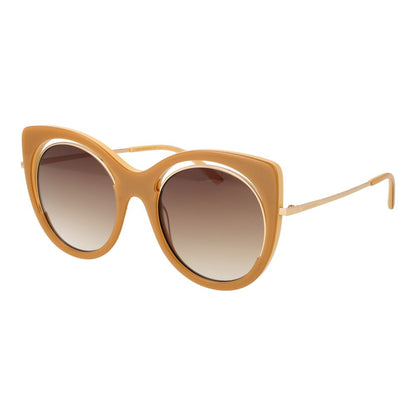 Ana Hickmann Brown Acetate Sunglasses