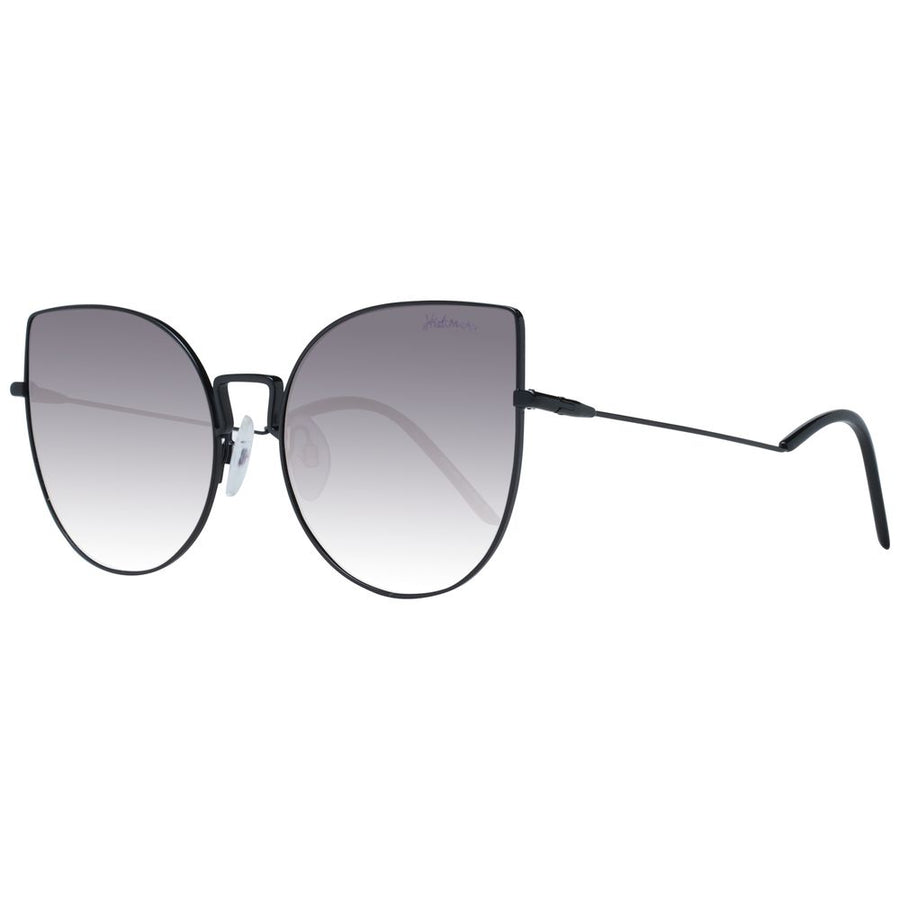 Ana Hickmann Black Metal Sunglasses