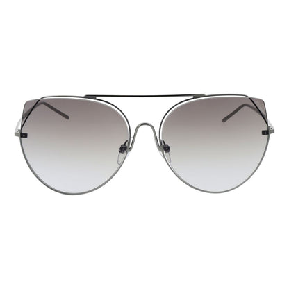 Ana Hickmann Gray Metal Sunglasses