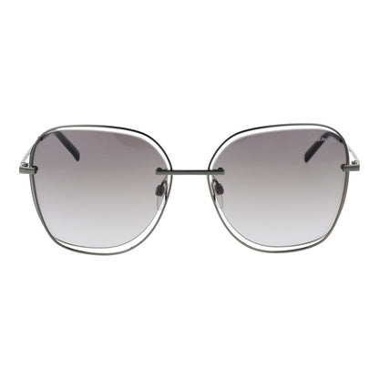 Ana Hickmann Gray Metal Sunglasses