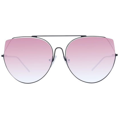 Ana Hickmann Black Metal Sunglasses