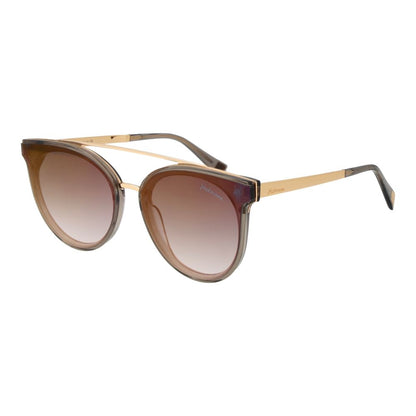 Ana Hickmann Brown Metal Sunglasses