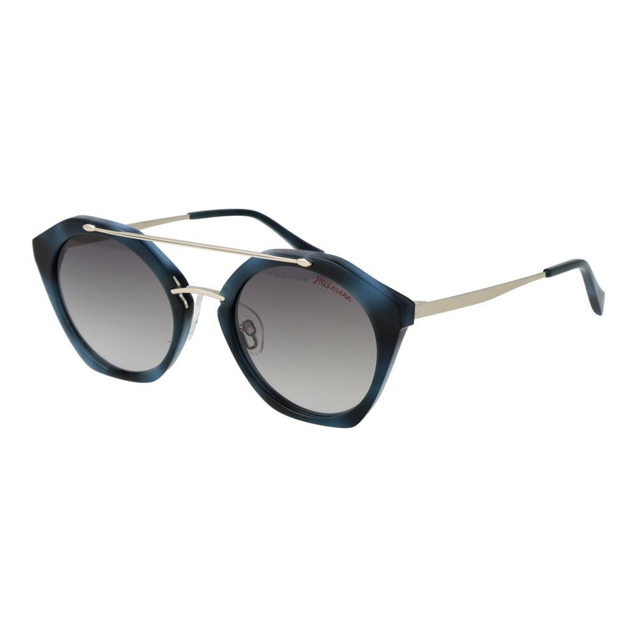 Ana Hickmann Blue Metal Sunglasses
