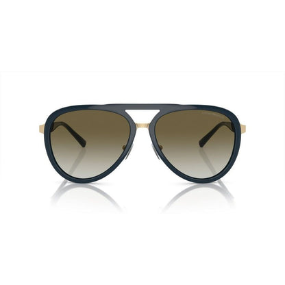 Emporio Armani Blue Metal Sunglasses