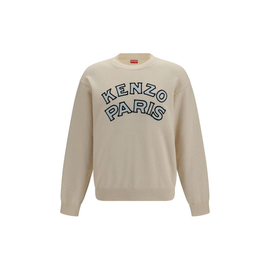 Kenzo Beige Wool Oves Aries Sweatshirt