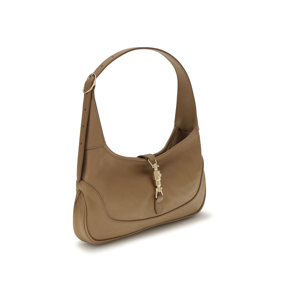 Gucci Beige Goatskin Shoulder Bag