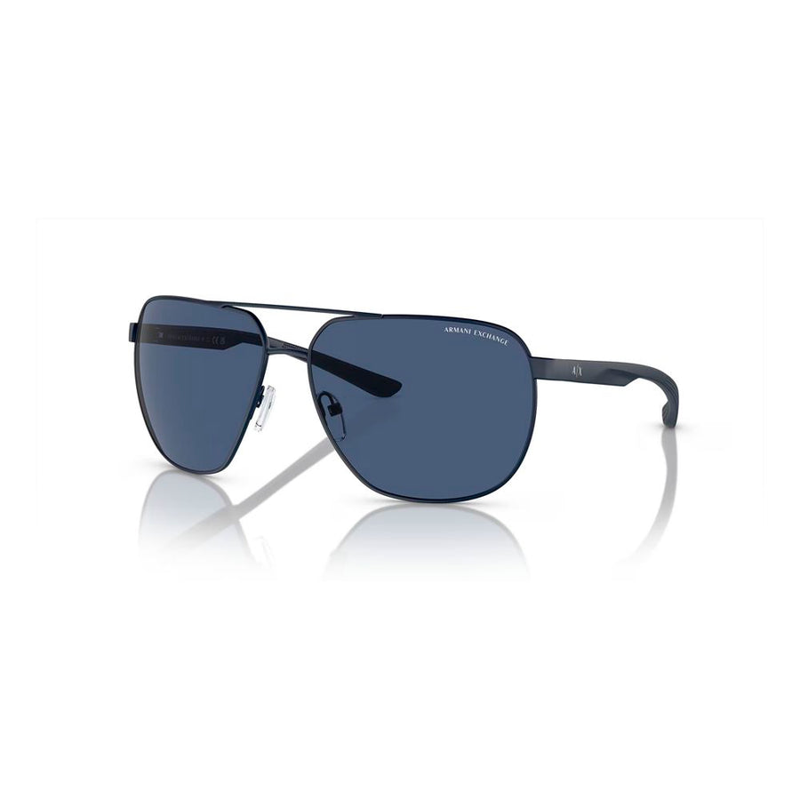 Armani Exchange Gray Metal Sunglasses
