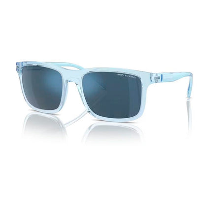 Armani Exchange Blue Injected Sunglasses