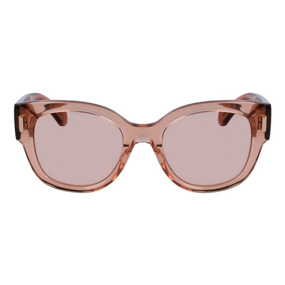 Ferragamo Transparent Acetate Sunglasses