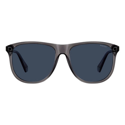 Polaroid Gray Polycarbonate Sunglasses