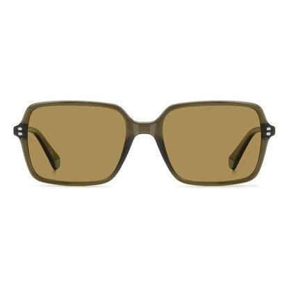 Polaroid Brown Polycarbonate Sunglasses