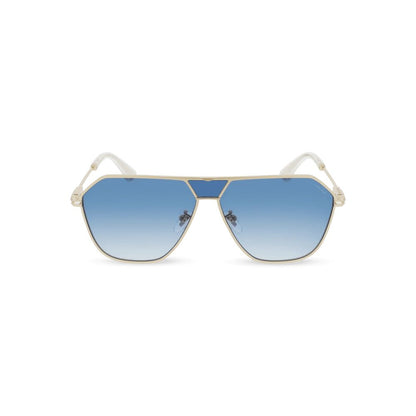 Police Gold Metal Sunglasses