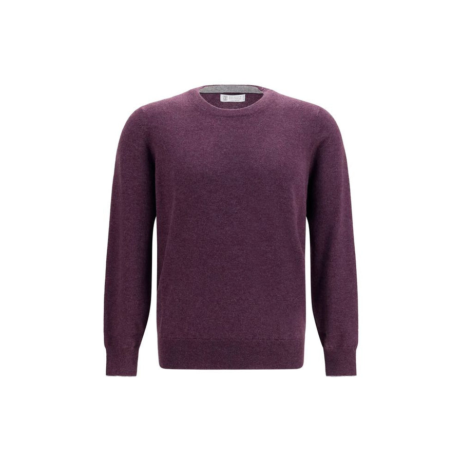 Brunello Cucinelli Purple Cashmere Sweater