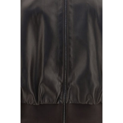 Gucci Brown Lamb Ovis Aries Aries Bomber