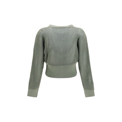 Brunello Cucinelli Bicolor Cotton Cardigan