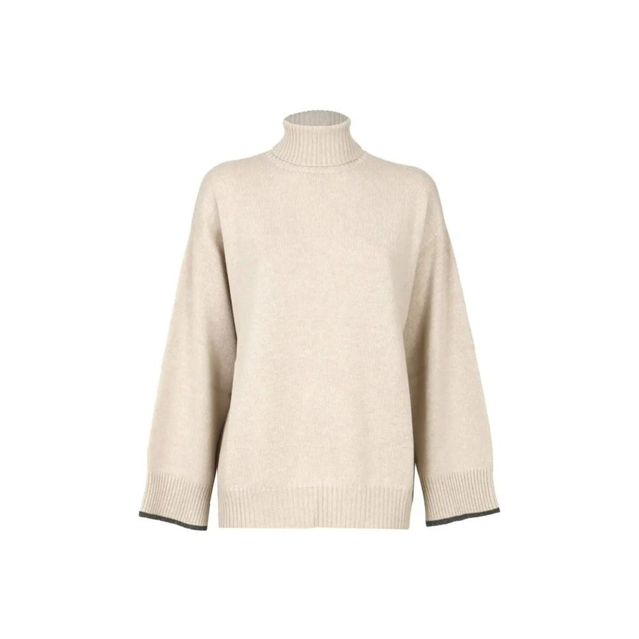 Brunello Cucinelli Beige Cashmere Sweater