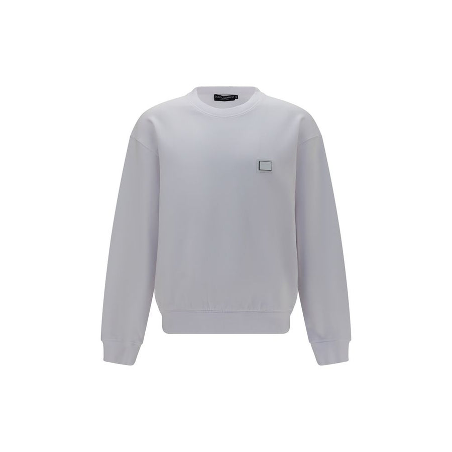 Dolce & Gabbana White Cotton Sweatshirt