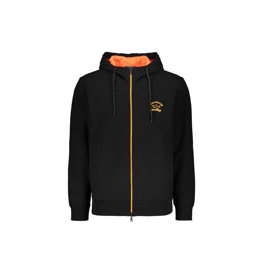 Paul & Shark Black Cotton Sweatshirt
