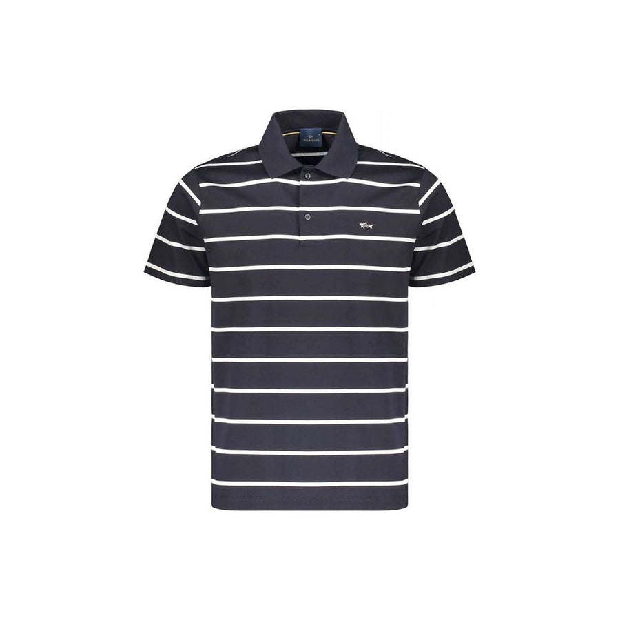 Paul & Shark Blue Cotton Polo Shirt