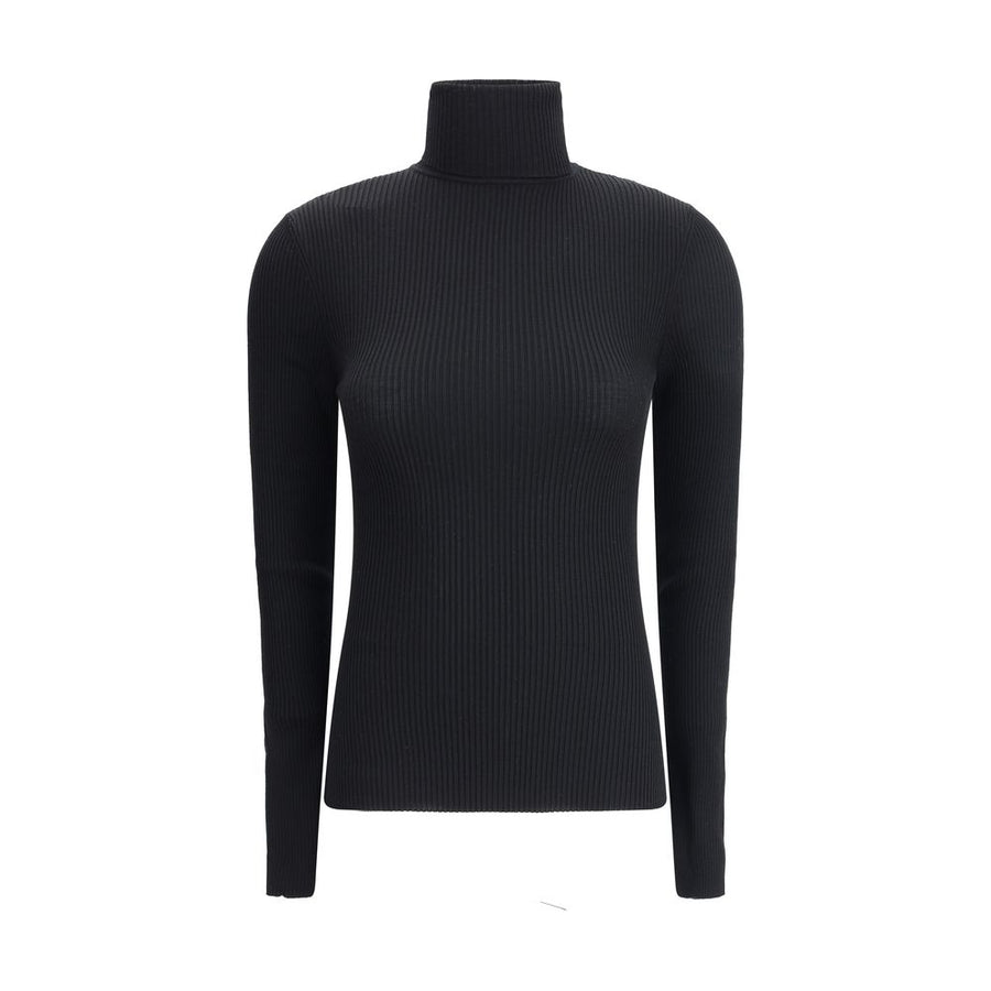 Wolford Black Wool Turtleneck