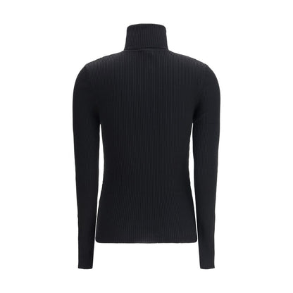Wolford Black Wool Turtleneck