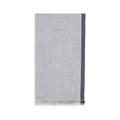 Brunello Cucinelli Gray Cashmere Scarf