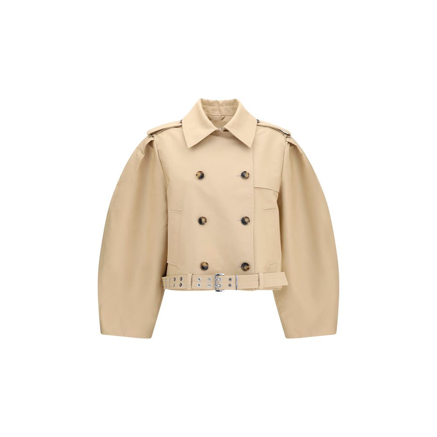 Ganni Beige Cotton Jacket
