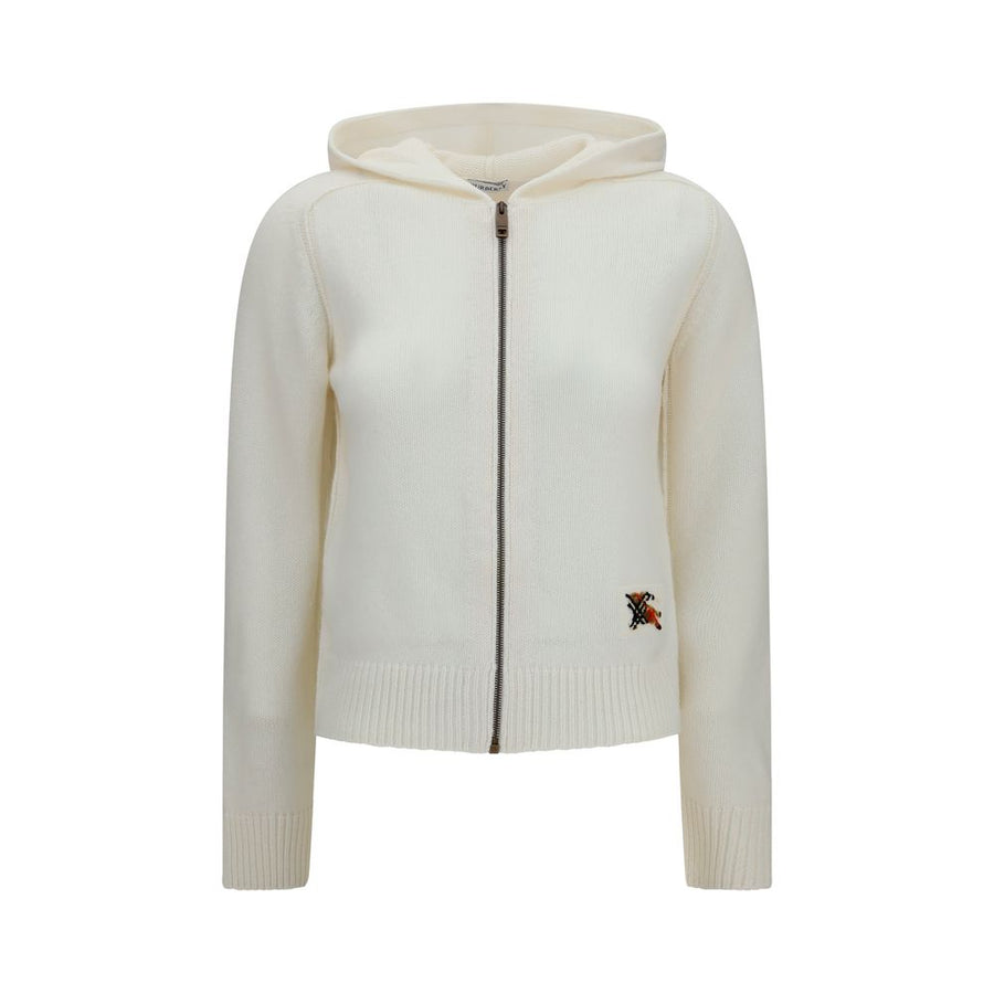 Burberry Beige Wool Oves Aries Hoodie