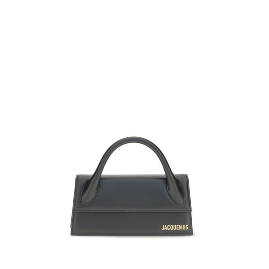 Jacquemus Black Calf Leather Bos Taurus Shoulder Bag