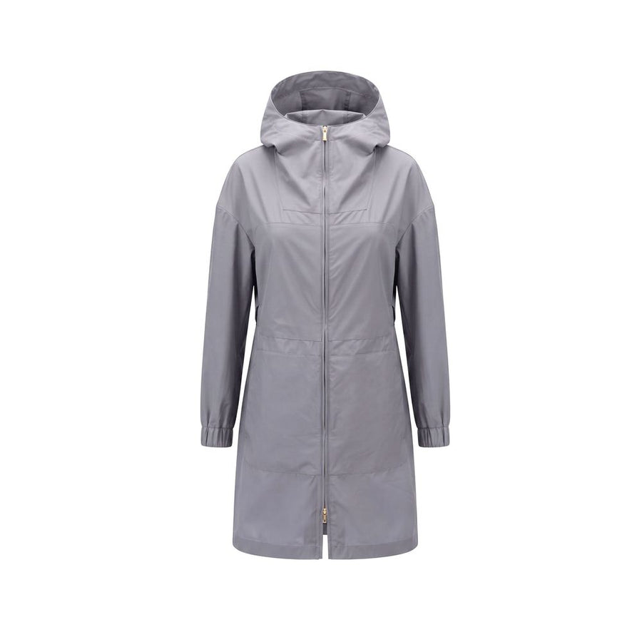 Malo Grey Silk Women Jacket