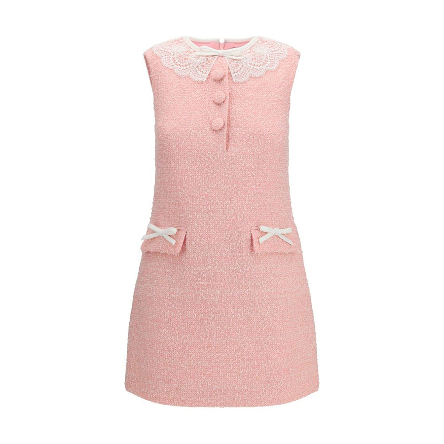 Self-Portrait Multicolor Polyester Casual Dress