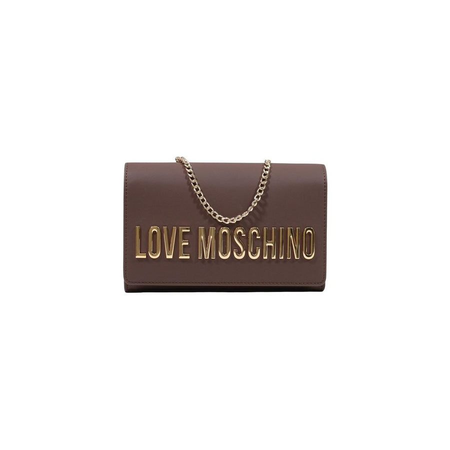 Love Moschino Brown Polyethylene Handbag