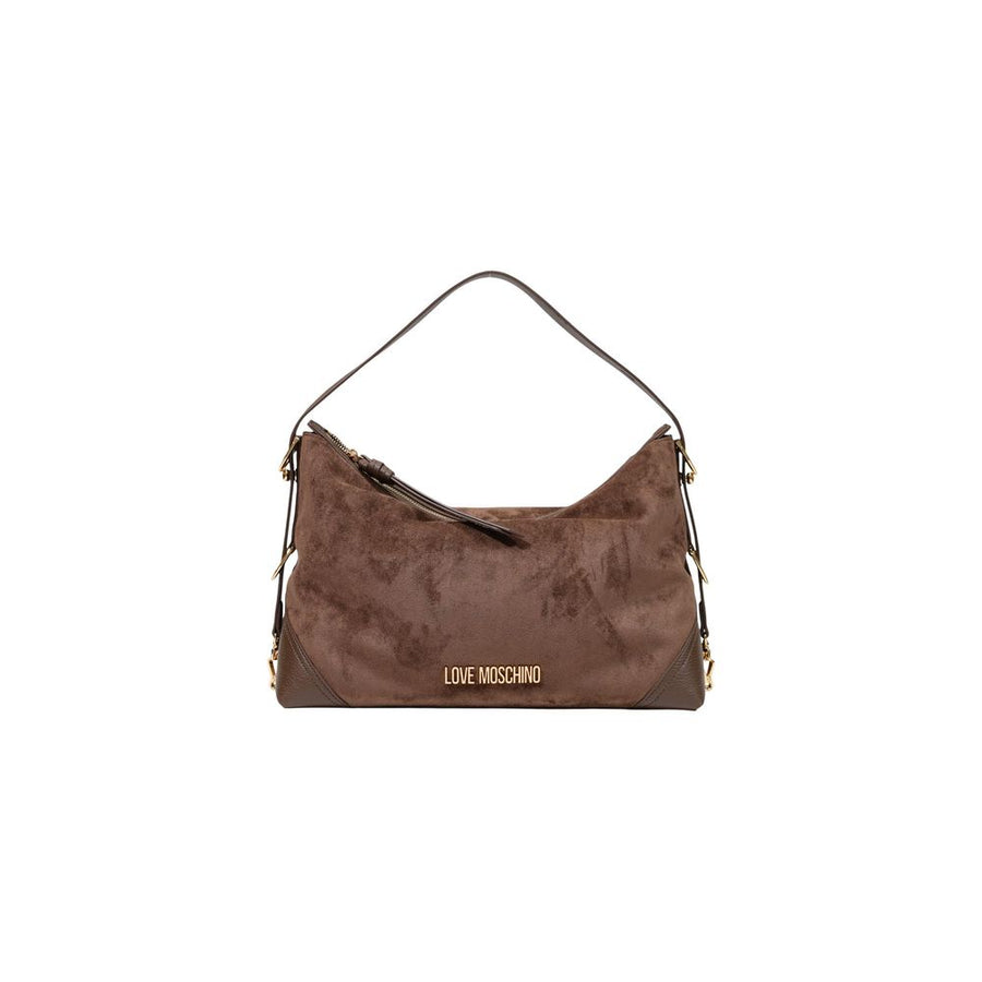 Love Moschino Brown Polyester Handbag