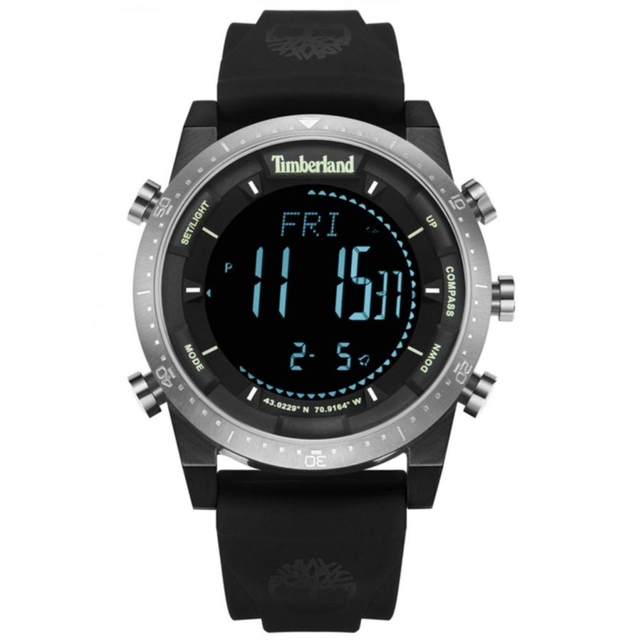 Timberland Black Synthetic Digital Watch