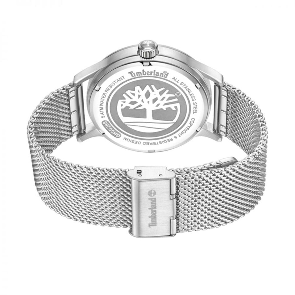 Timberland Gray Stainless Steel Dress Watch