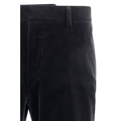 Ferragamo Black Cotton Tuxedo