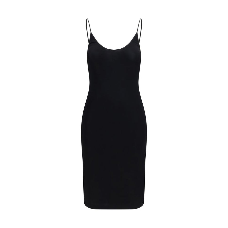 Saint Laurent Black Viscose Cocktail Dress