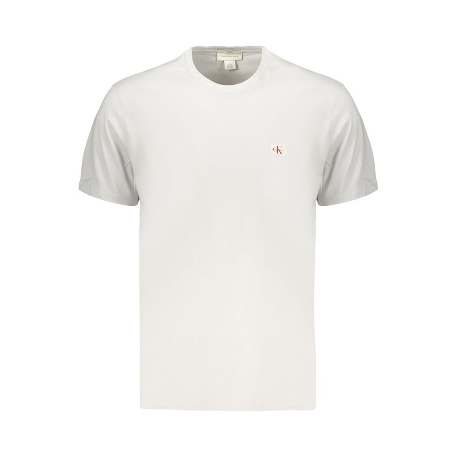 Calvin Klein Gray Cotton Men's T-Shirt