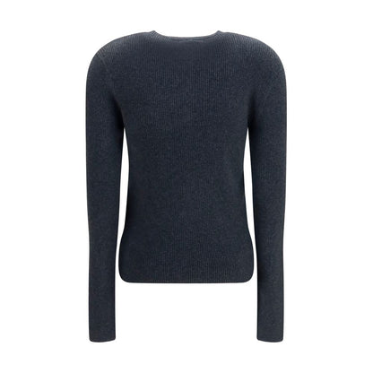 Lisa Yang Gray Cotton Sweatshirt
