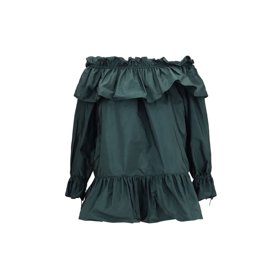 Saint Laurent Bicolor Polyamide Casual Dress