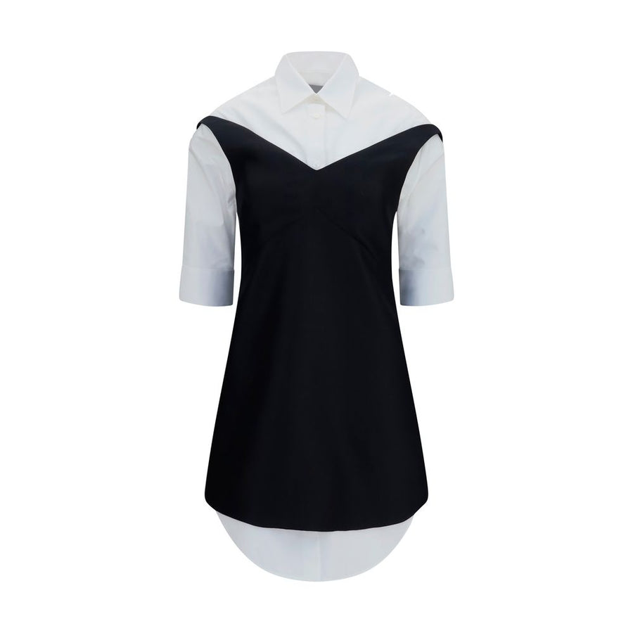 Balenciaga Black Wool Oves Aries Casual Dress