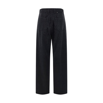 Golden Goose Black Cotton Casual Pants