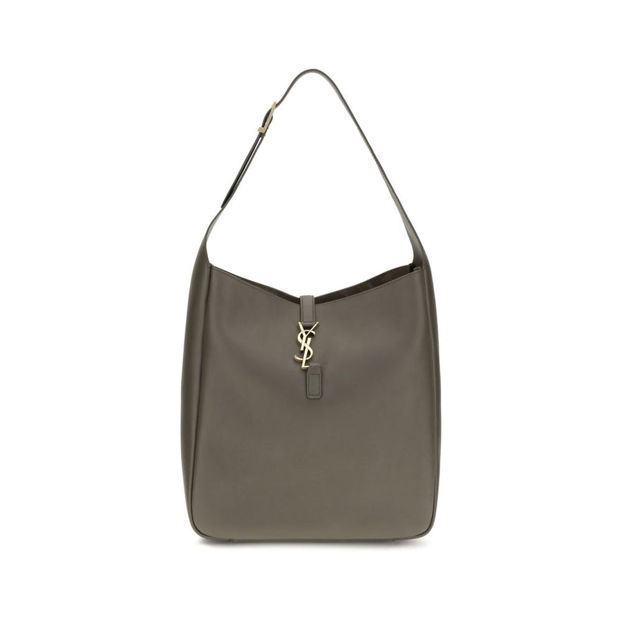 Saint Laurent Bicolor Calf Leather Bos Taurus Shoulder Bag